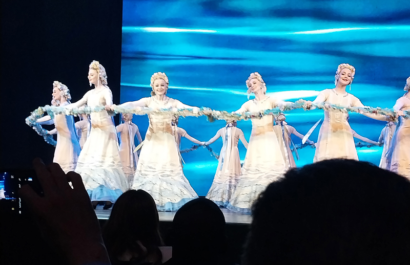 Выступление ансамбля Выступление ансамбля